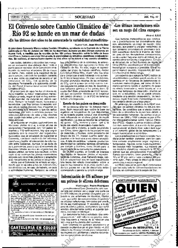 ABC MADRID 17-02-1995 página 69