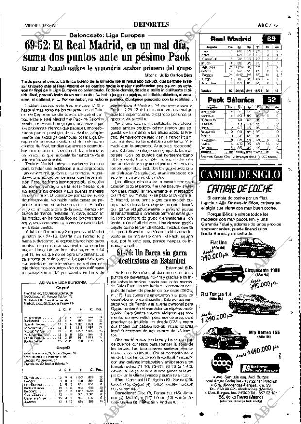 ABC MADRID 17-02-1995 página 75