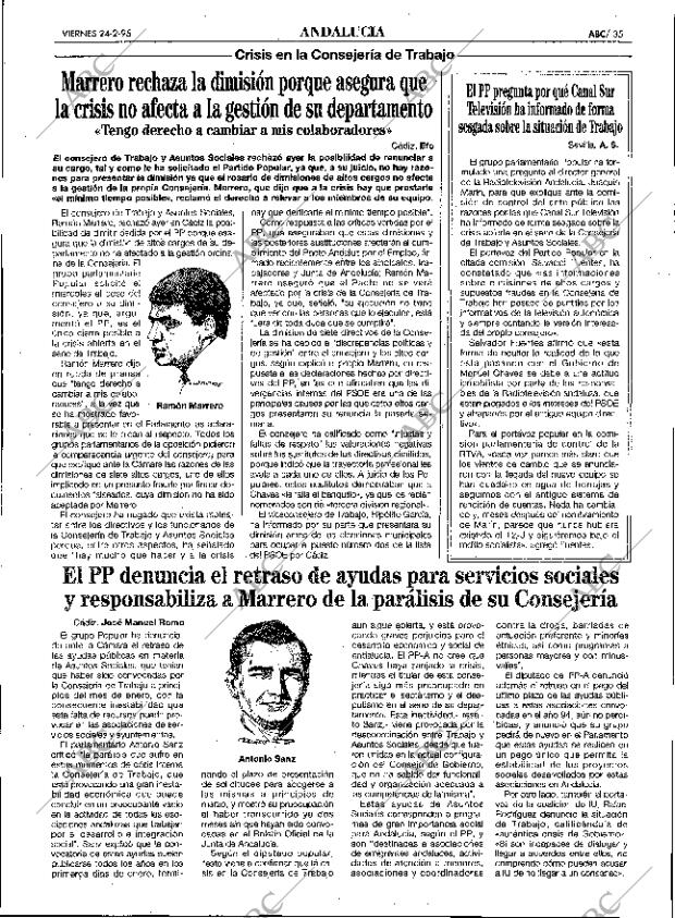 ABC SEVILLA 24-02-1995 página 35