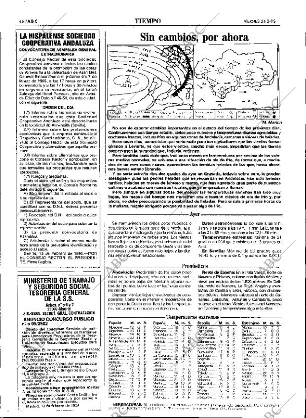 ABC SEVILLA 24-02-1995 página 46