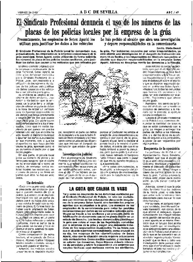 ABC SEVILLA 24-02-1995 página 49