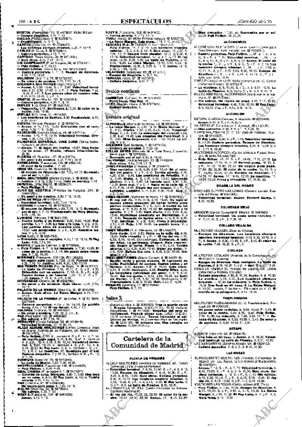 ABC MADRID 26-02-1995 página 100