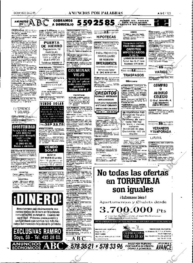 ABC MADRID 26-02-1995 página 123