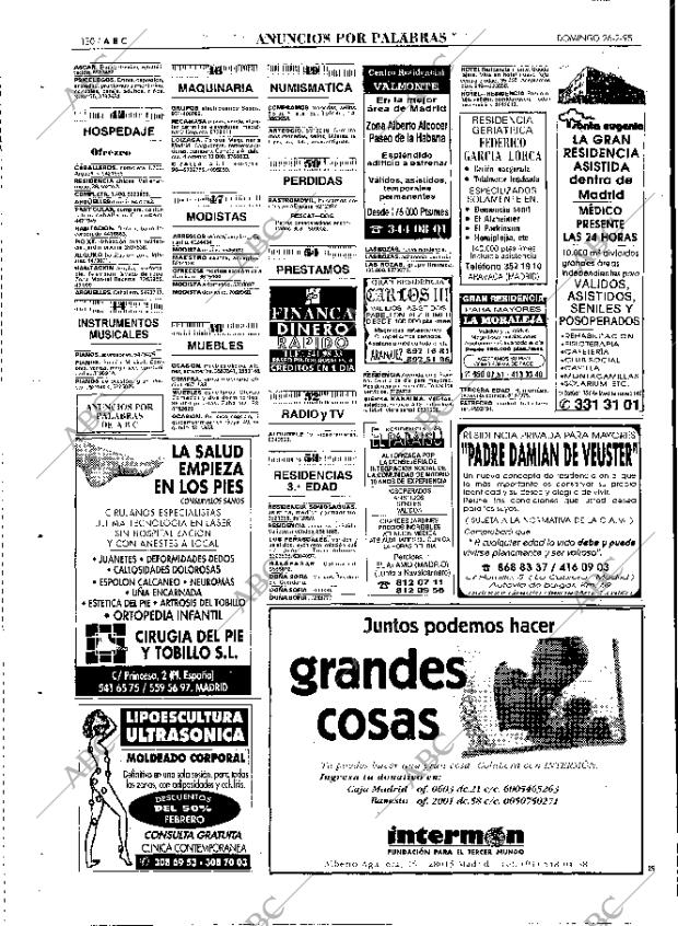 ABC MADRID 26-02-1995 página 130