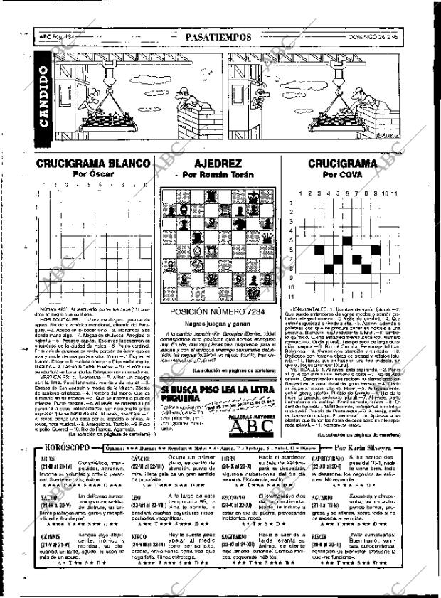 ABC MADRID 26-02-1995 página 134