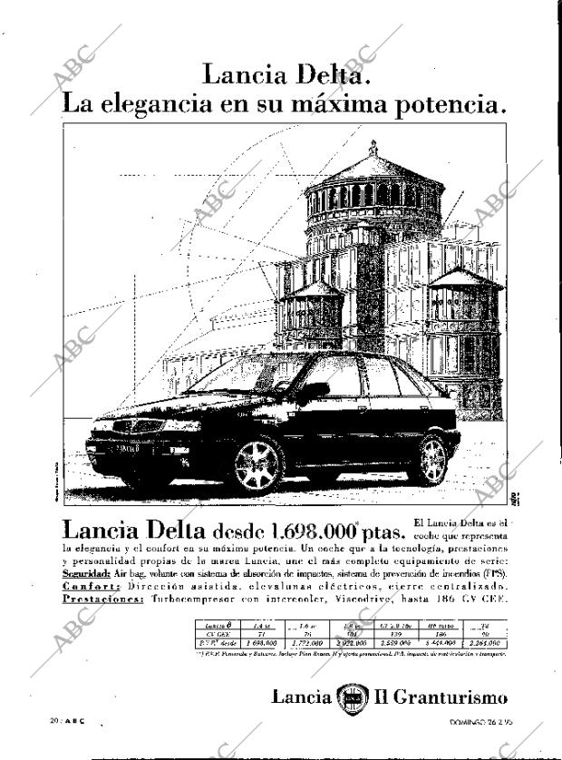 ABC MADRID 26-02-1995 página 20