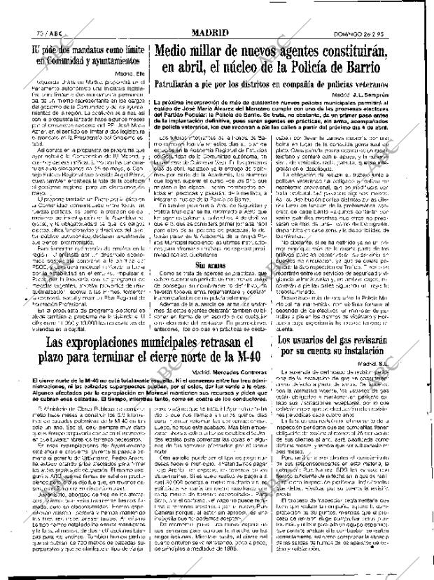 ABC MADRID 26-02-1995 página 70