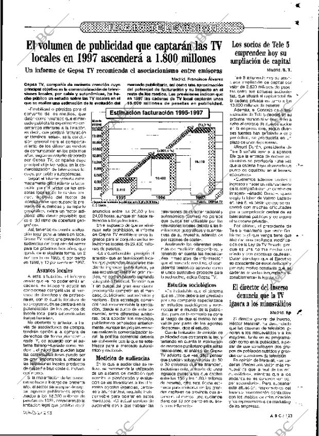 ABC MADRID 27-02-1995 página 123