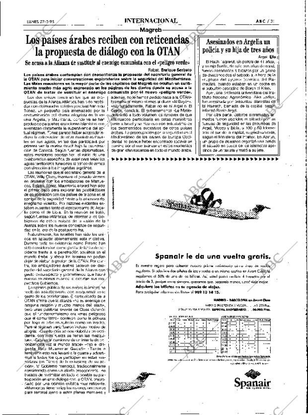 ABC MADRID 27-02-1995 página 31