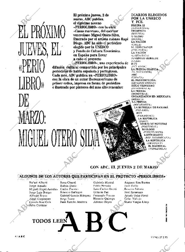 ABC MADRID 27-02-1995 página 4