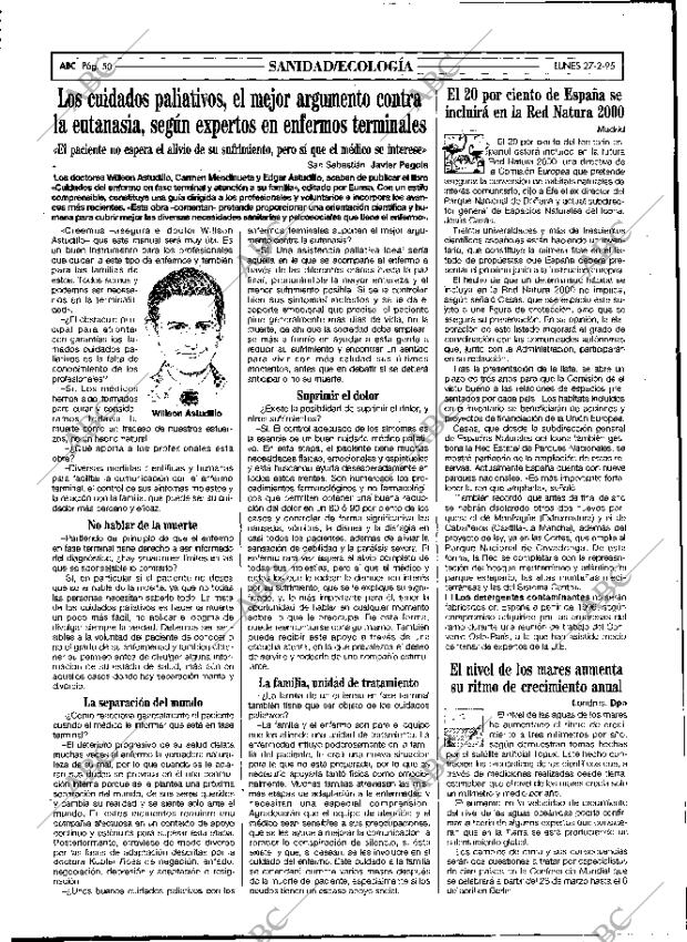 ABC MADRID 27-02-1995 página 50