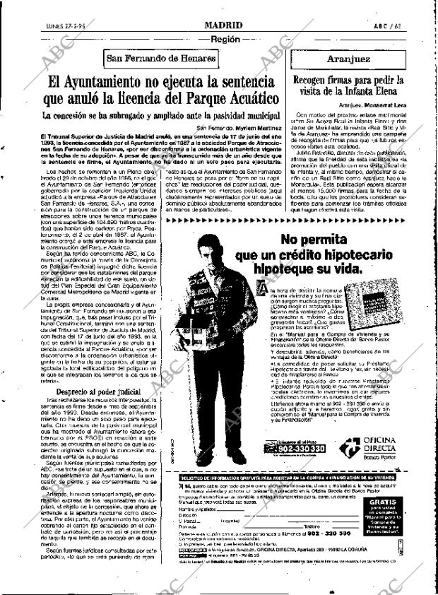 ABC MADRID 27-02-1995 página 63