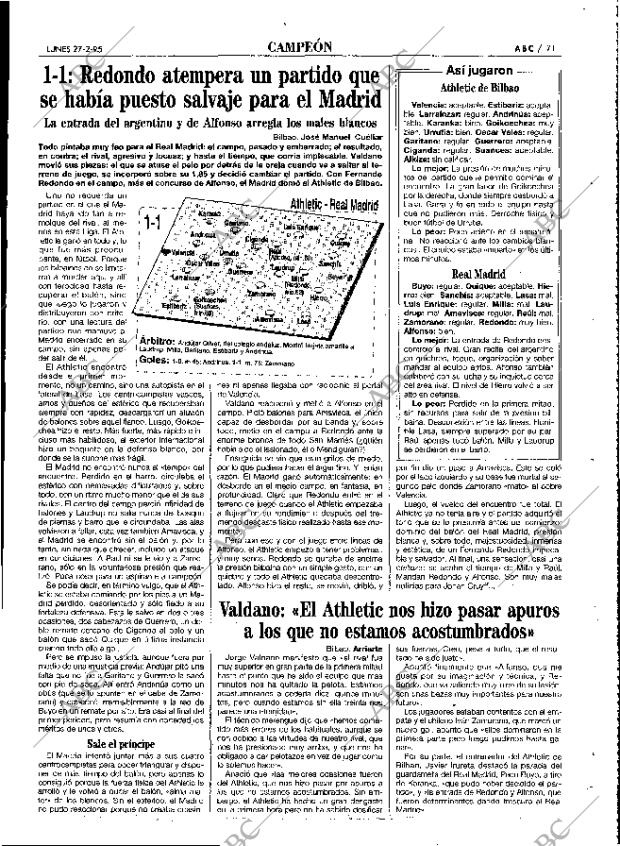 ABC MADRID 27-02-1995 página 71