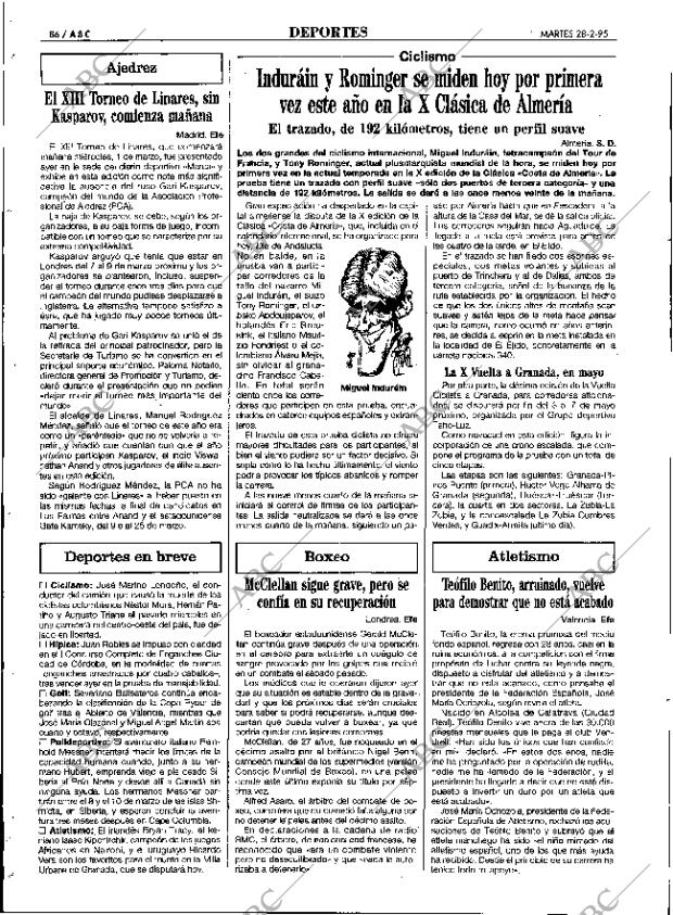 ABC SEVILLA 28-02-1995 página 86