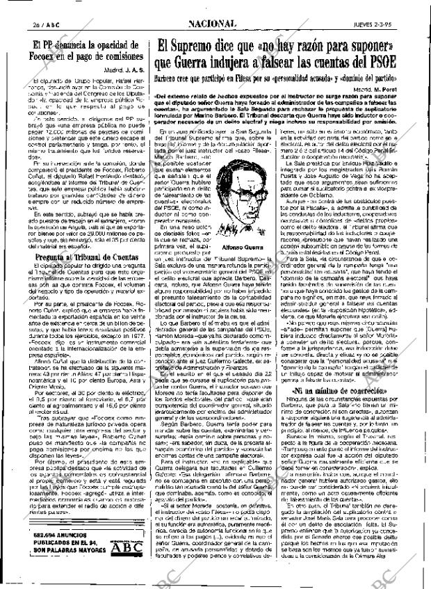 ABC SEVILLA 02-03-1995 página 26