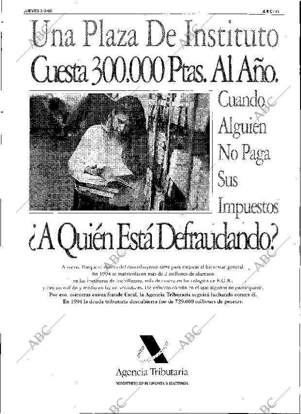 ABC SEVILLA 02-03-1995 página 41