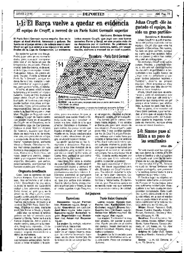 ABC SEVILLA 02-03-1995 página 75