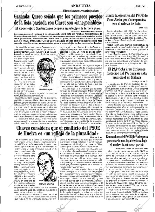 ABC SEVILLA 03-03-1995 página 41