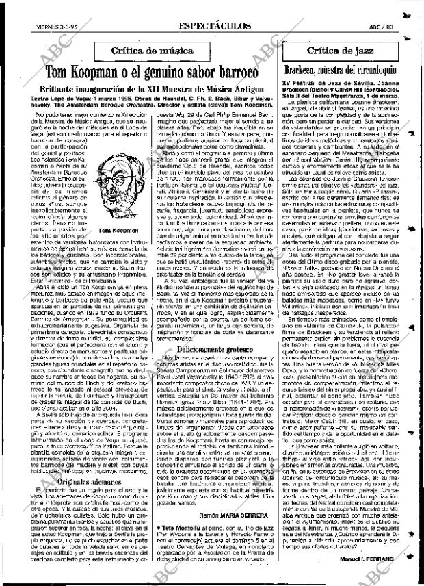 ABC SEVILLA 03-03-1995 página 83