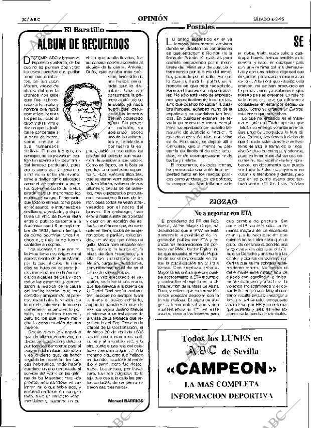 ABC SEVILLA 04-03-1995 página 20