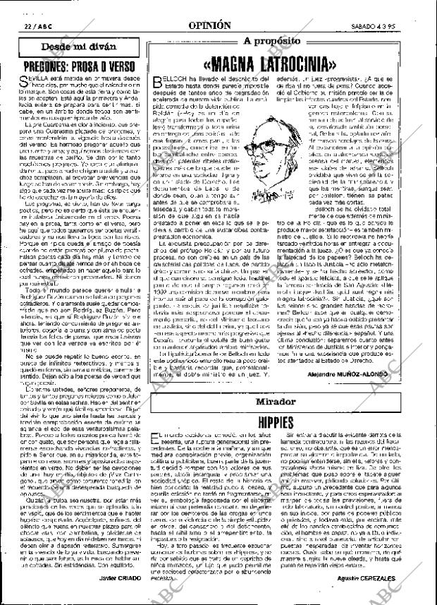 ABC SEVILLA 04-03-1995 página 22