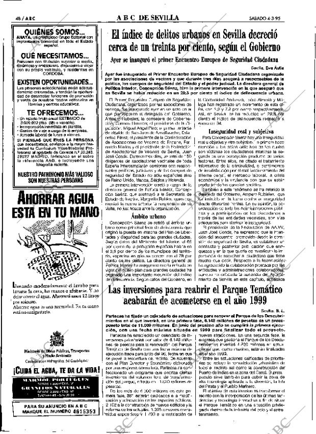 ABC SEVILLA 04-03-1995 página 48