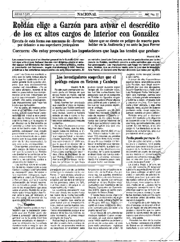 ABC MADRID 09-03-1995 página 23