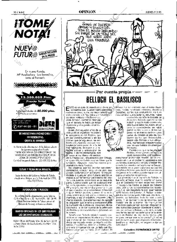 ABC SEVILLA 09-03-1995 página 20