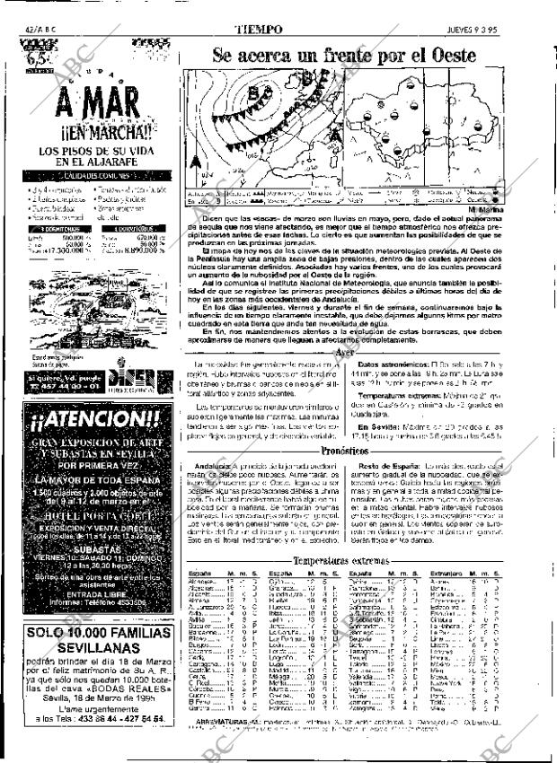 ABC SEVILLA 09-03-1995 página 42