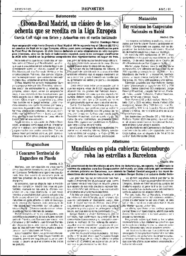 ABC SEVILLA 09-03-1995 página 81