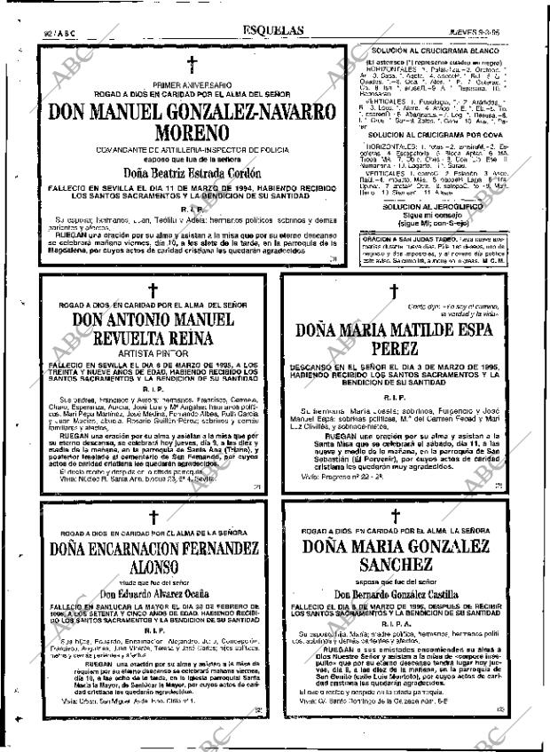 ABC SEVILLA 09-03-1995 página 92