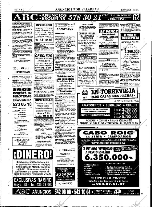 ABC MADRID 12-03-1995 página 132