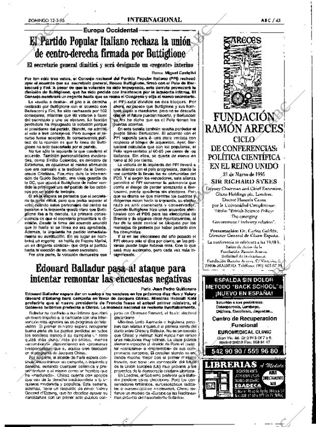 ABC MADRID 12-03-1995 página 43