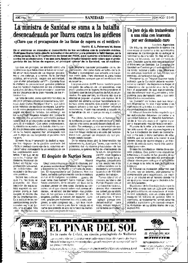 ABC MADRID 12-03-1995 página 84