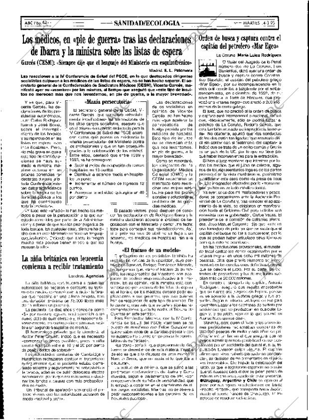 ABC MADRID 14-03-1995 página 62