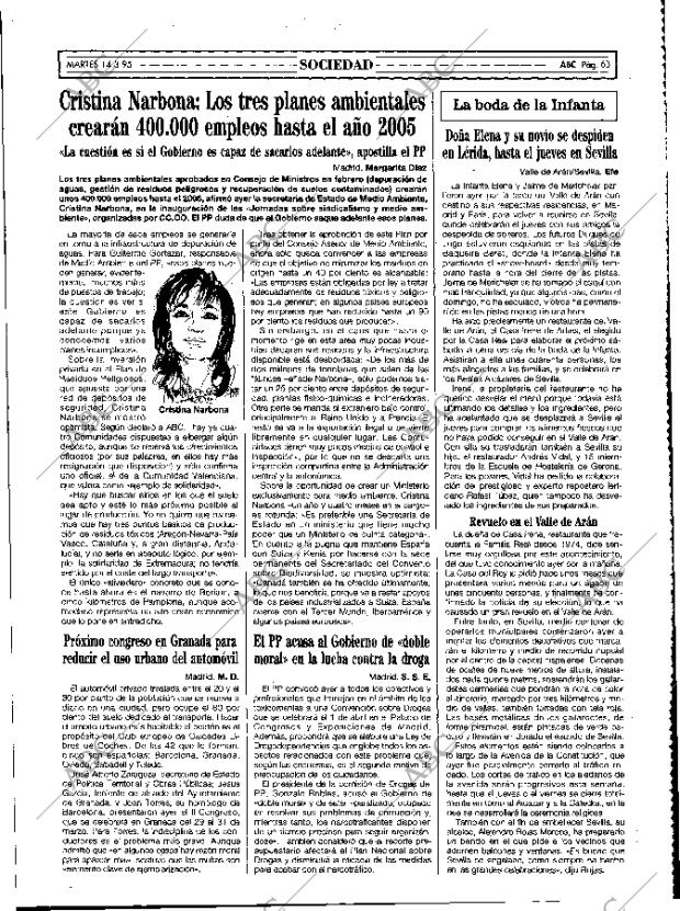 ABC MADRID 14-03-1995 página 63