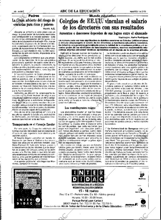 ABC MADRID 14-03-1995 página 66