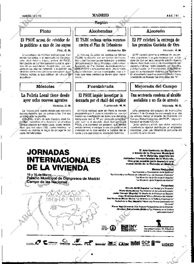 ABC MADRID 14-03-1995 página 81