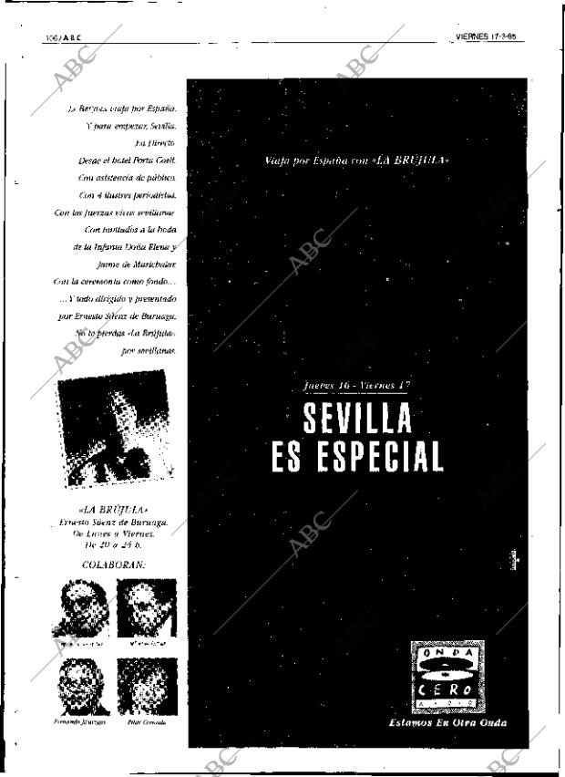 ABC SEVILLA 17-03-1995 página 106