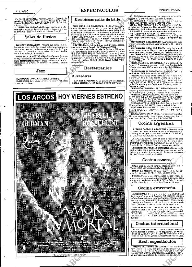 ABC SEVILLA 17-03-1995 página 114