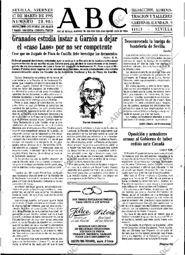 ABC SEVILLA 17-03-1995 página 21