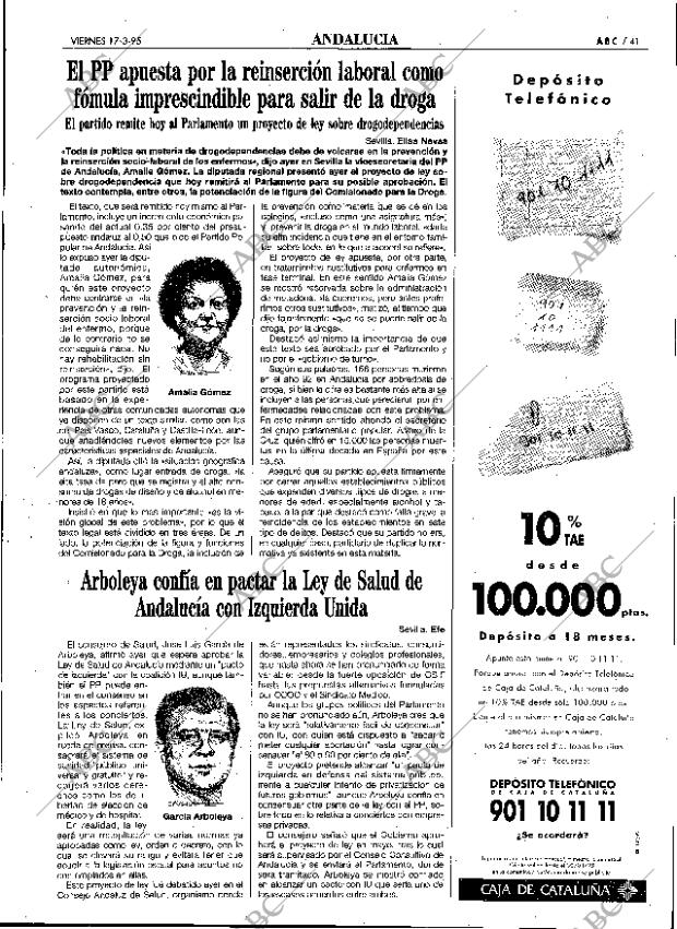 ABC SEVILLA 17-03-1995 página 41