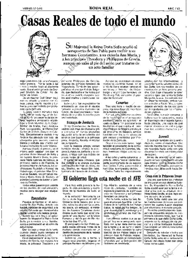 ABC SEVILLA 17-03-1995 página 63