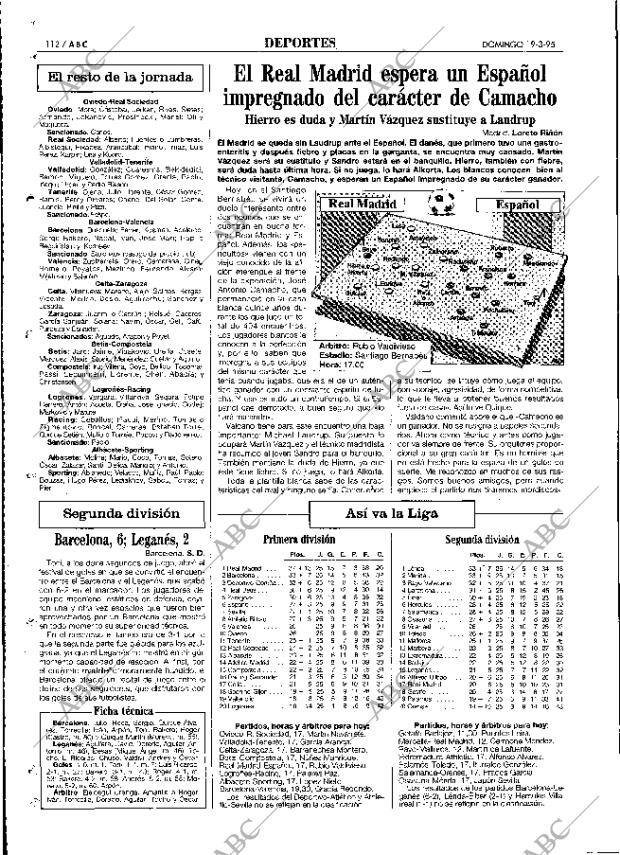 ABC MADRID 19-03-1995 página 112