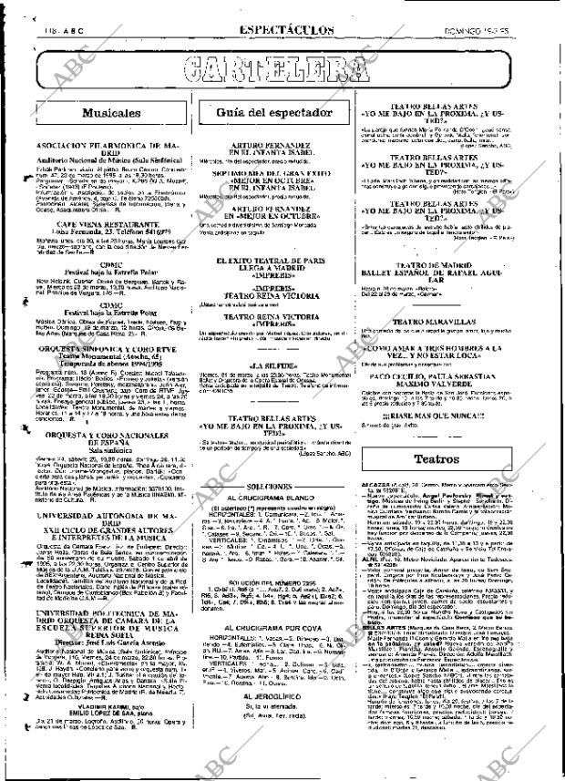 ABC MADRID 19-03-1995 página 118
