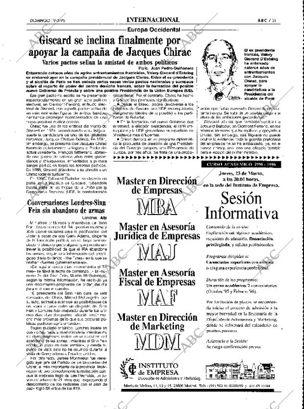 ABC MADRID 19-03-1995 página 31