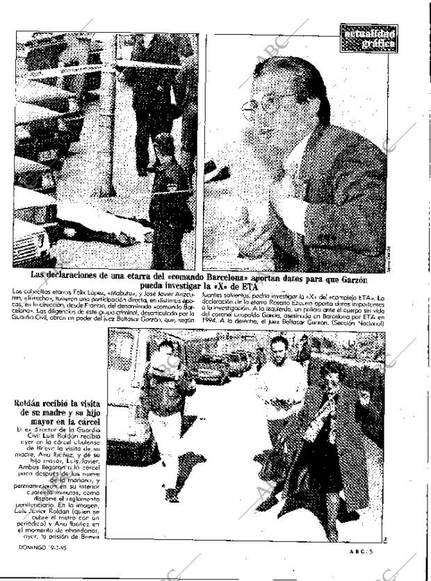 ABC MADRID 19-03-1995 página 5