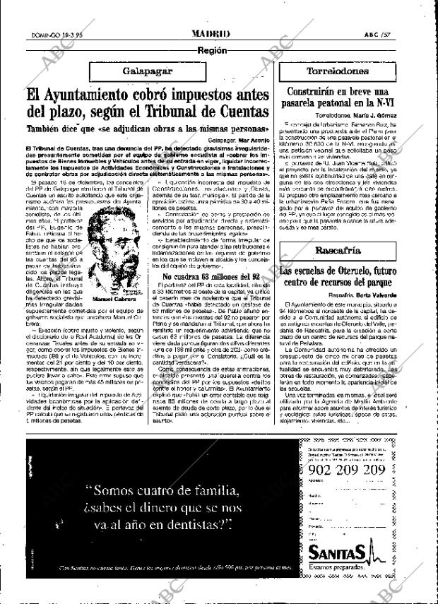 ABC MADRID 19-03-1995 página 57