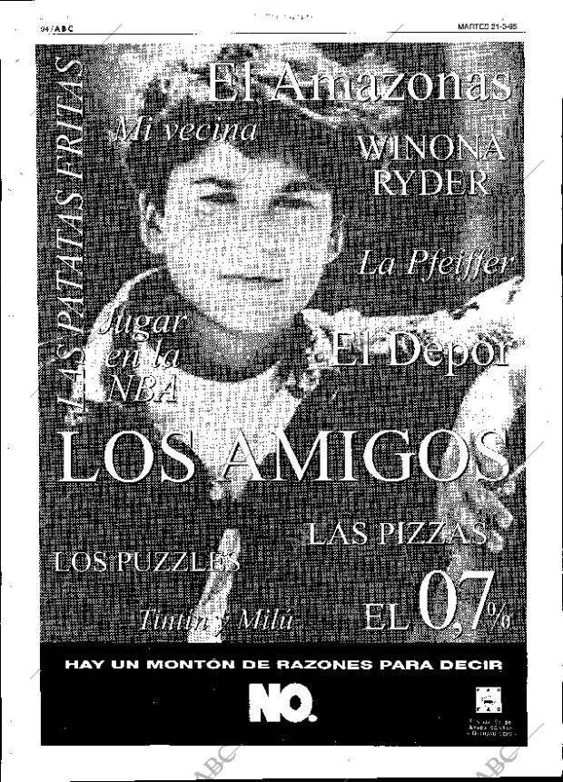 ABC SEVILLA 21-03-1995 página 94