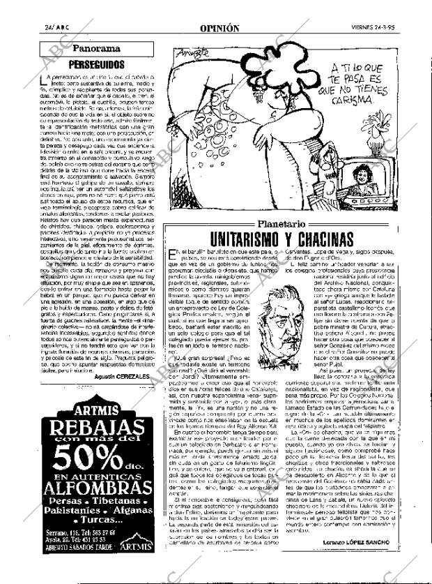 ABC MADRID 24-03-1995 página 24